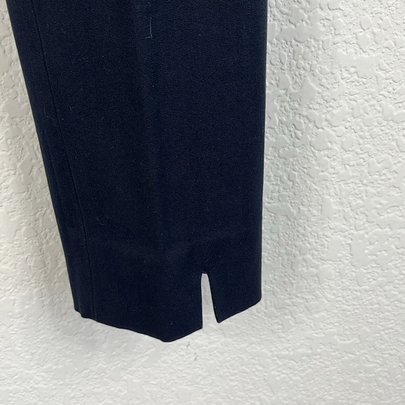 Peace of Cloth Lisa Side Zip Flat Front Back Slit Hem Trouser Pants - Picture 5 of 10